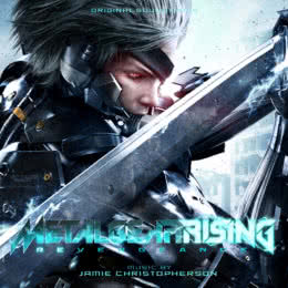 Обложка к диску с музыкой из игры «Metal Gear Rising: Revengeance»