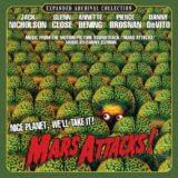 Маленькая обложка диска c музыкой из фильма «Марс атакует!»
