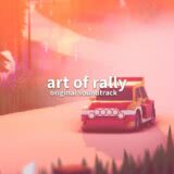 Маленькая обложка диска c музыкой из игры «Art of Rally»
