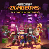 Маленькая обложка диска c музыкой из игры «Minecraft Dungeons: Ultimate Additions»
