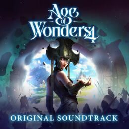 Обложка к диску с музыкой из игры «Age of Wonders 4»