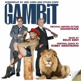 Обложка к диску с музыкой из фильма «Гамбит»