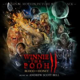 Обложка к диску с музыкой из фильма «Винни-Пух: Кровь и мёд 2»