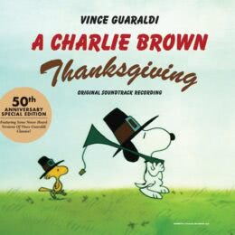 Обложка к диску с музыкой из мультфильма «День благодарения Чарли Брауна»