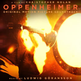 Обложка к диску с музыкой из фильма «Оппенгеймер»