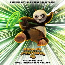Обложка к диску с музыкой из мультфильма «Кунг-фу Панда 4»