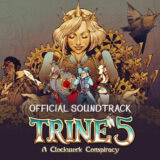 Маленькая обложка диска c музыкой из игры «Trine 5: A Clockwork Conspiracy»