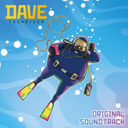 Обложка к диску с музыкой из игры «Dave the Diver»