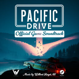 Обложка к диску с музыкой из игры «Pacific Drive»