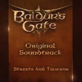 Маленькая обложка диска c музыкой из игры «Baldur's Gate III: Streets and Taverns»
