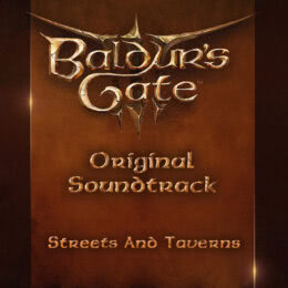 Обложка к диску с музыкой из игры «Baldur's Gate III: Streets and Taverns»