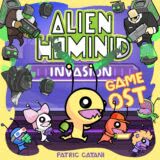 Маленькая обложка диска c музыкой из игры «Alien Hominid Invasion»