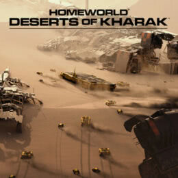 Обложка к диску с музыкой из игры «Homeworld: Deserts of Kharak»