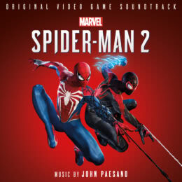 Обложка к диску с музыкой из игры «Marvel's Spider-Man 2»