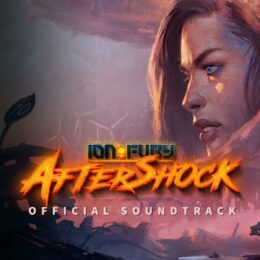 Обложка к диску с музыкой из игры «Ion Fury: Aftershock»