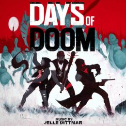 Обложка к диску с музыкой из игры «Days of Doom»