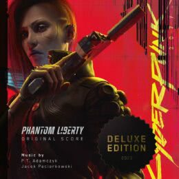 Обложка к диску с музыкой из игры «Cyberpunk 2077: Phantom Liberty»