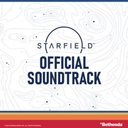 Обложка к диску с музыкой из игры «Starfield»