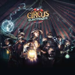 Обложка к диску с музыкой из игры «Circus Electrique»