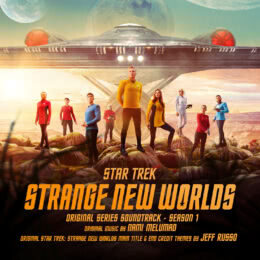 Обложка к диску с музыкой из сериала «Звездный путь: Странные новые миры (1 сезон)»