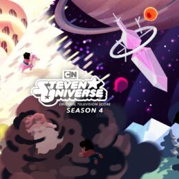 Обложка к диску с музыкой из сериала «Вселенная Стивена (4 сезон)»