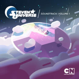 Обложка к диску с музыкой из сериала «Вселенная Стивена (Volume 1)»