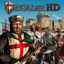 Обложка к диску с музыкой из игры «Stronghold Crusader»