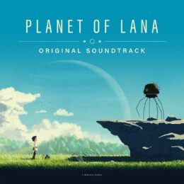 Обложка к диску с музыкой из игры «Planet of Lana»