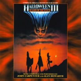 Обложка к диску с музыкой из фильма «Хэллоуин 3: Сезон ведьм»
