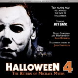 Маленькая обложка диска c музыкой из фильма «Хэллоуин 4: Возвращение Майкла Майерса»