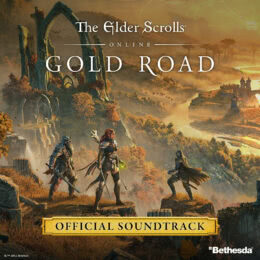 Обложка к диску с музыкой из игры «The Elder Scrolls Online: Gold Road»