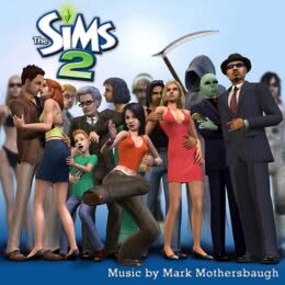 Обложка к диску с музыкой из игры «The Sims 2»