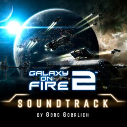 Обложка к диску с музыкой из игры «Galaxy on Fire 2»