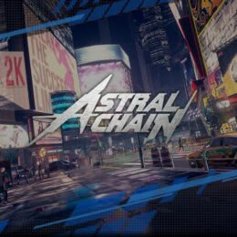 Обложка к диску с музыкой из игры «Astral Chain»