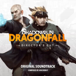Обложка к диску с музыкой из игры «Shadowrun: Dragonfall»