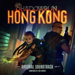 Обложка к диску с музыкой из игры «Shadowrun: Hong Kong»