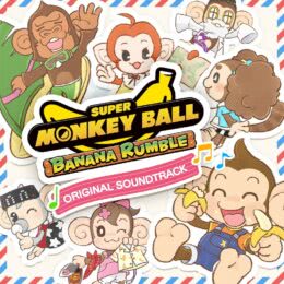 Обложка к диску с музыкой из игры «Super Monkey Ball: Banana Rumble»