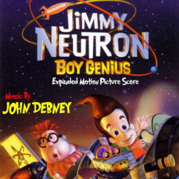 Обложка к диску с музыкой из мультфильма «Джимми Нейтрон: Мальчик-гений»