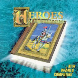 Обложка к диску с музыкой из игры «Heroes of Might and Magic: A Strategic Quest»
