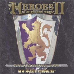 Обложка к диску с музыкой из игры «Heroes of Might and Magic 2»