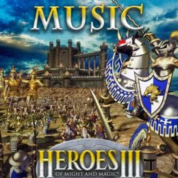 Обложка к диску с музыкой из игры «Heroes of Might and Magic 3»
