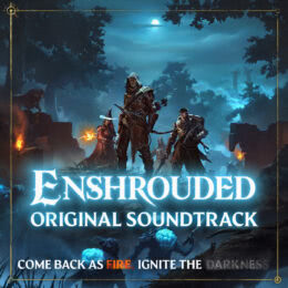 Обложка к диску с музыкой из игры «Enshrouded»
