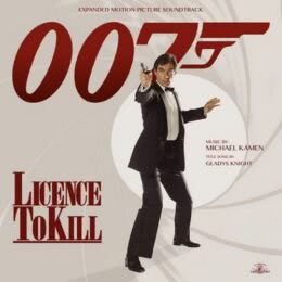 Обложка к диску с музыкой из фильма «Лицензия на убийство»