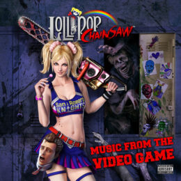 Обложка к диску с музыкой из игры «Lollipop Chainsaw»