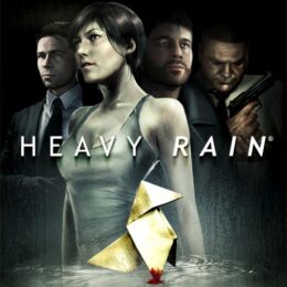 Обложка к диску с музыкой из игры «Heavy Rain»