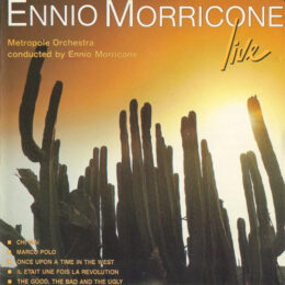 Обложка к диску с музыкой из сборника «Ennio Morricone - Live in Antwerp»