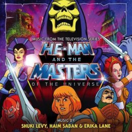 Обложка к диску с музыкой из сериала «Хи-Мэн и Властелины Вселенной»