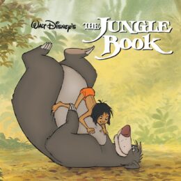Обложка к диску с музыкой из мультфильма «Книга джунглей»