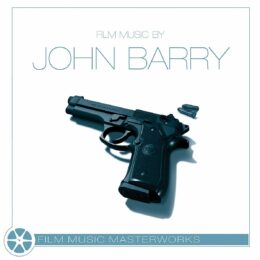 Обложка к диску с музыкой из сборника «Film Music Masterworks: John Barry»