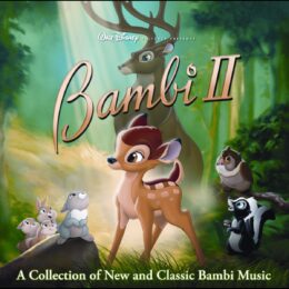 Обложка к диску с музыкой из мультфильма «Бемби 2»